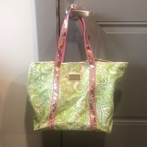 Lilly Pulitzer Kappa Delta Sorority Sequin Tote Bag